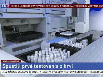 Spustili testovanie z krvi, vzorky odobrali prvým pacientom