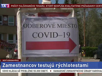 Považskobystrická nemocnica robí rýchlotesty, pomáha tak firmám