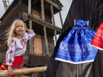 Folklórne sukničky, zástery alebo rúška