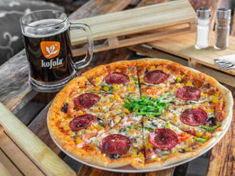 Pizza podľa vlastného výberu a veľké pivo alebo Kofola k tomu v Piváreň Pod Mostom