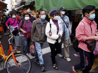 Taiwan povolí masové zhromaždenia a predaj i vývoz chirurgických rúšok