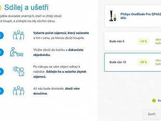   Čím víc kupujících, tím vyšší sleva. Alza.cz spustila skupinové nákupy