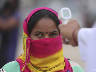 India hlási takmer 20.000 prípadov nákazy ochorenia COVID-19 za deň