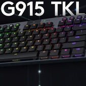 Recenze: Logitech G915 TKL: klikací mechanika s Lightspeed i Bluetooth