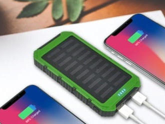 Vodotesná nabíjačka mobilných telefónov Power bank 8000 mAh