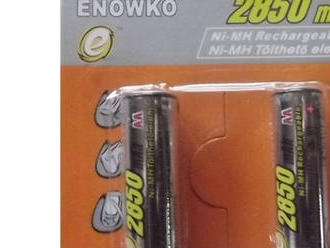 Enowko AA nabíjateľná batéria 2850 mah. Odolná alkalická batéria na všeobecné použitie.