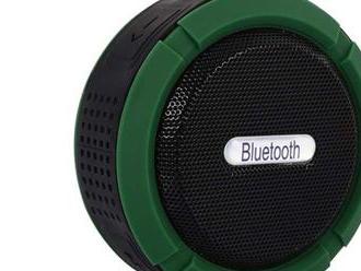 C6 vodotesný bluetooth reproduktor - zelený