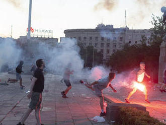 V Srbsku pokračovali protivládne protesty