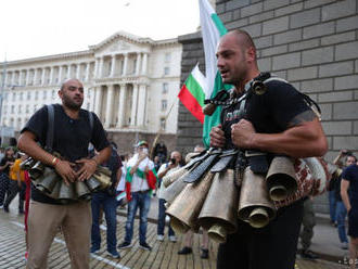 Tisíce protestujúcich v Sofii zablokovali ulice a významné križovatky