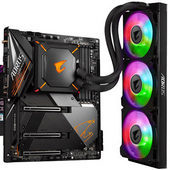 Gigabyte Z490 Aorus Master WaterForce s vodním chladičem procesoru i VRM na míru