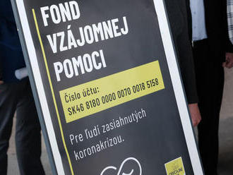 Matovičov fond pomoci chradne, politikom sa nechce prispievať