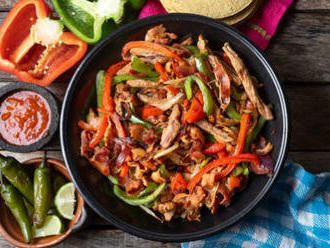 Fajitas mix v Starom Meste v Hacienda El Diablo