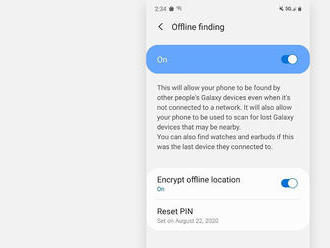 Samsung nyní dohledá ztracený telefon, i když není připojený k internetu