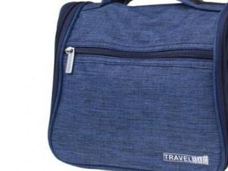 Kozmetická taška Travel Bag tmavo modrá