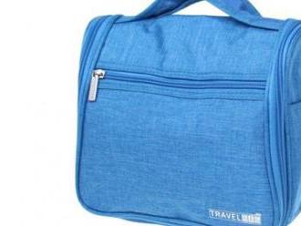 Kozmetická taška Travel Bag svetlo modrá