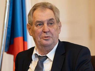 Český prezident Zeman udelil milosť onkologicky chorému zlodejovi