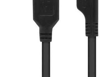 Dátový kábel, microUSB- plastový poťah 40 cm. Vhodný k všetkým mobilným telefonom s microUSB.