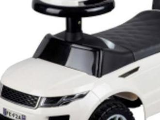 Jazdítko-Odrážadlo SUV Baby Mix white - moderný vzhľad krásneho auta.