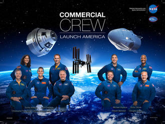 Nové kosmické lodě pro ISS: Crew Dragon