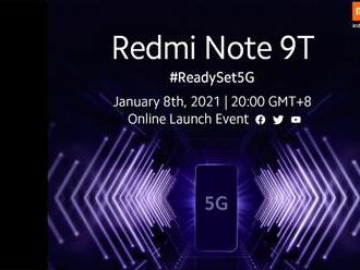 Xiaomi Redmi Note 9T príde 8. januára