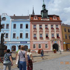 Krátká zastávka v Jindřichově Hradci