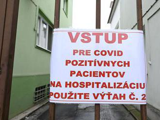 Pribudlo rekordných 204 úmrtí na Covid, počet hospitalizácií prekročil hranicu 3-tisíc