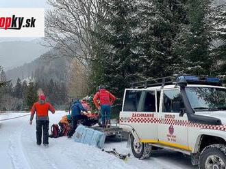 FOTO Horskí záchranári neverili vlastným očiam: Muž spadol z vrcholu Ďumbiera, akoby zázrakom prežil