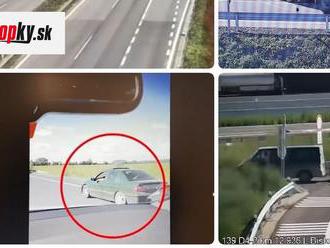 VIDEO, z ktorého tuhne krv v žilách: TOP výber diaľničných hazardérov, smrť, si našťastie, vzala voľ