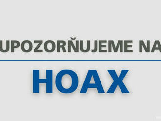 TASR a AFP upozorňujú na hoax