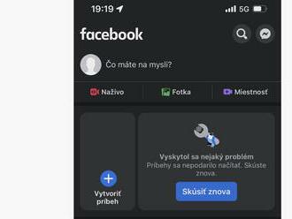 Facebook, Instagram aj WhatsApp majú rozsiahly výpadok