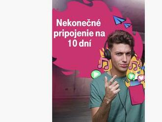 Telekom Predplatenka: Nekonečné pripojenie na 10 dní za polovicu