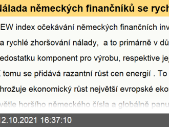 Nálada německých finančníků se rychle zhoršuje  