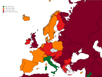 COVID-19: Lucembursko opětovně oranžové na cestovatelské mapě ČR  