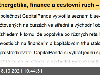 Energetika, finance a cestovní ruch – stabilní odvětví v podnikání ve střední a východní Evropě na období 2021/2022