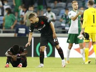 Komplikace. Slavia nebodovala podruhé v řadě. V Haifě padla 0:1