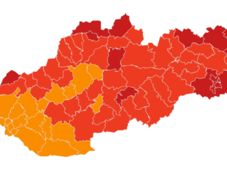 Bordových okresov pribudne. Od pondelka ich bude 16