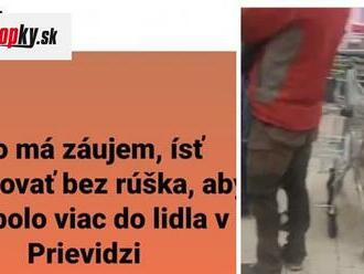 FOTO Ľudia sa zbláznili: Do obchodov nabiehajú bez rúšok, zablokujú pokladne a odídu, polícia je vraj bezmocná!