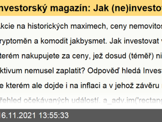 Investorský magazín: Jak  investovat na historických maximech