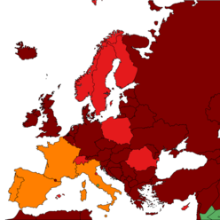 Seznam zemí nebo jejich částí s nízkým, středním, vysokým a velmi vysokým rizikem výskytu onemocnění covid-19, s účinností od 22. 11. 2021 - Ochranné opatření MZDR 20599/2020-130/MIN/KAN MZDRX01IAVYA