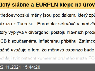 Zlotý slábne a EURPLN klepe na úroveň 4,70