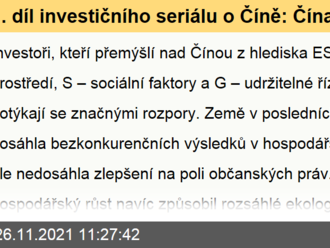 1. díl investičního seriálu o Číně: Čína a ESG – jde to vůbec dohromady?