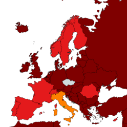 Polsko, Lucembursko a San Marino budou v tmavě červené kategorii. Ministerstvo zdravotnictví také reaguje na výskyt nové mutace  