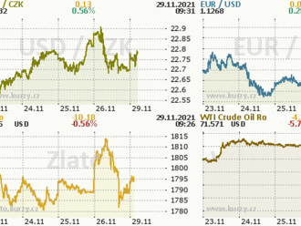 EUR/USD. Nová varianta omikron vyvolala na trzích paniku