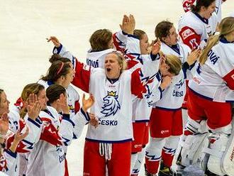 FOTO: Historický postup! České hokejistky si poprvé zahrají na olympiádě