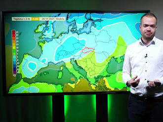 Nad Slovenskom sa striedajú tlakové níže. Cez víkend naprší, nasneží