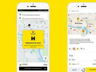 Apka Hopin kombinuje cestu MHD a taxíkom