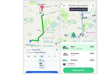 Bolt si objednáte už aj z Petal Maps