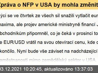 Zpráva o NFP v USA by mohla změnit tón Fedu. Německo zavádí nová karanténní omezení