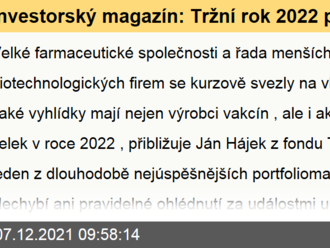 Investorský magazín: Tržní rok 2022 podle Jána Hájka  