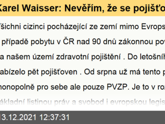 Karel Waisser: Nevěřím, že se pojišťovnictví znovu vydá cestou monopolizace